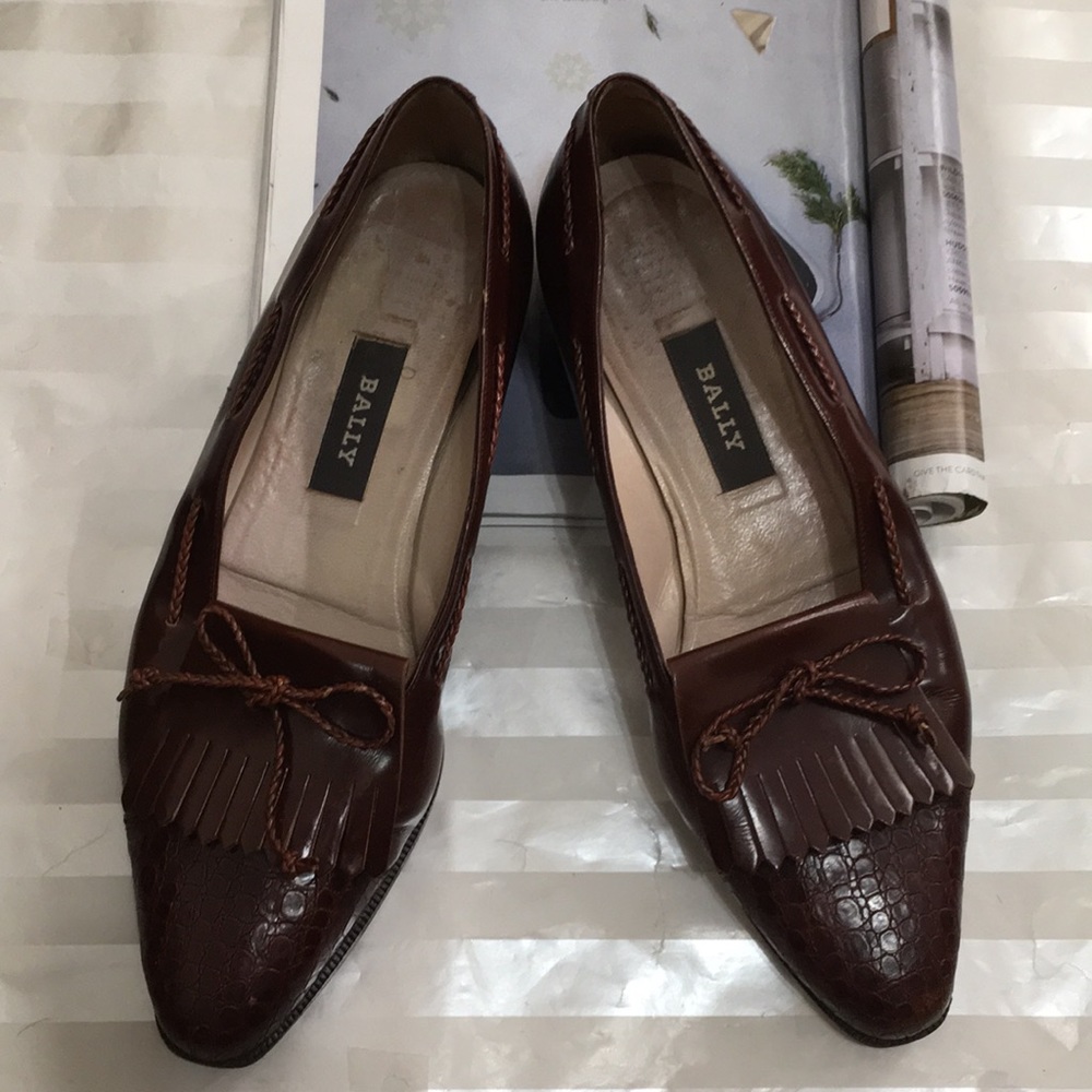 Bally Brown Oxford Shoe